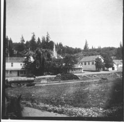 View of Occidental looking east from Coleman Valley Road