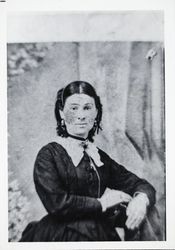 Unidentified Hageler-Caseres family member, Sonoma County?, California, 1860s or 1870s