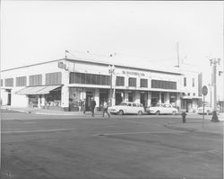 Exterior of the M. Vonsen Co., Petaluma, California, about 1949