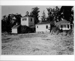 Water tower, pump house, and other out buildings at Foster Ranch