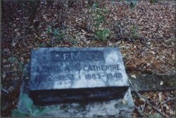 Tombstones at Faught Cemetery