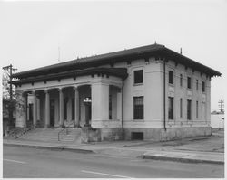 Exterior view of Santa Rosa's Post Office, Santa Rosa, California, 1977