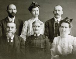 Raymond family portrait, circa 1897