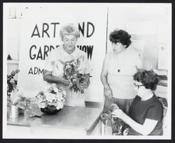 Participants in Guerneville's Art and Garden Show