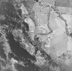 Bennet Valley [sic]--aerial view