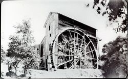 Grist mill on Sulphur Creek, Clovedale, California, 1892