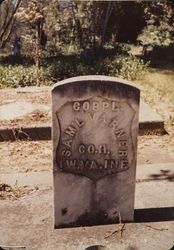 Tombstone of Samuel Varner, Guerneville Cemetery