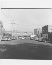 Petaluma Boulevard North from Mary Street, Petaluma, California, 1948