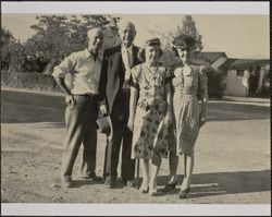 John Gilmore Callison and his children, 1940