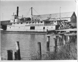 Steamer Gold at dock