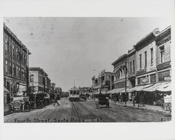 Fourth Street, Santa Rosa, California