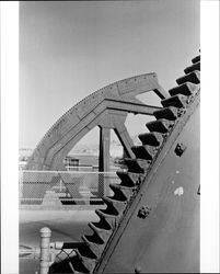 Structural details of D Street Bridge, Petaluma, California, 1973