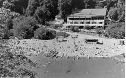 Beachgoers near Guerneville