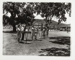 Art & craft classes at Oakmont, Santa Rosa, California, 1967