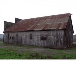 Sides and rear of livery stable at Steamer Landing Park, Petaluma, California, Nov. 18, 2004