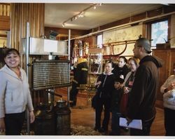 Patrons at the Petaluma Museum in Petaluma, California, 2009