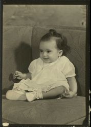 Portrait of Catherine Casazza on December 16, 1950