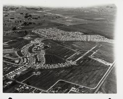 Aerial view of Rohnert Park, California, 1961