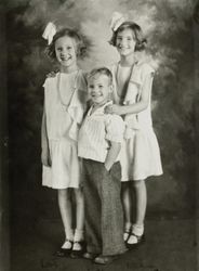 Portrait of the Cochrane Children, circa 1932