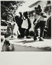 Animal costumed performers at the Sonoma County Fair, Santa Rosa, California