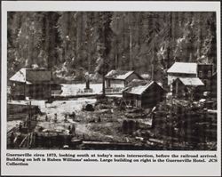 View of Guerneville, California before the railroad, about 1873