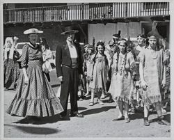 Participants in the Children's Parade at the Valley of the Moon Vintage Festival