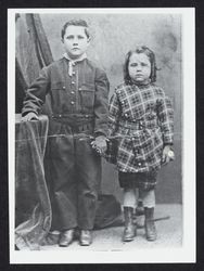 Portrait of Henry Louis ("Lou") Guerne and his sister Marie Louise Guerne