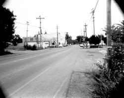 Downtown west Windsor, California, about 1989