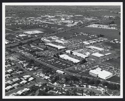 Sonoma County Administration Center an aerial view