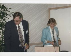 Sonoma County Press Club meeting at Los Robles Lodge, 925 Edwards Avenue, Santa Rosa, California, April 24, 1997