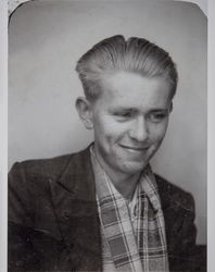 Young Clarence A. Hansen, Petaluma, California, 1930s