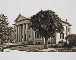 Petaluma Carnegie Library, 20 Fourth Street, Petaluma, California, between 1906 and 1910