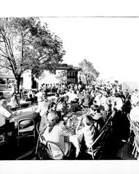 Exchange Bank employees at a picnic