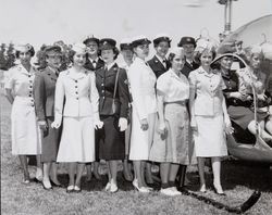 Armed Forces style show at the Sonoma-Marin Fairgrounds in Petaluma, California, 1960