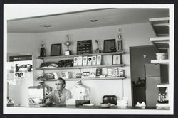 Interior of the golf shop at the Sea Ranch