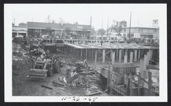 Completing the basement of the Sonoma County Public Library, Santa Rosa