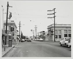 Intersection of Main Street and Bodega Ave