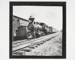 Northwestern Railroad cars loading at Walden and Company