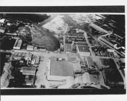 Aerial view of east Petaluma, California, 1908