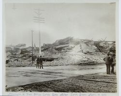 Anthenaeum and Post Office of Santa Rosa after the earthquake of April 18, 1906