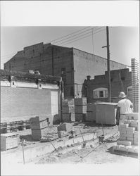 Construction of Tuttle Drug Company, Petaluma, California, 1969