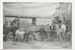 Alco truck that made the first transcontinental truck delivery