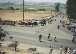 Spanish wedding at the Petaluma Adobe, Petaluma, California, August 11, 1991