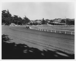 Horse racing at the Sonoma County Fairgrounds