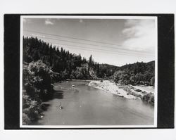 Beach and river at Monte Rio