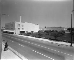 New parking lot behind Rosenberg's Department Store, Santa Rosa, California, June 19, 1965