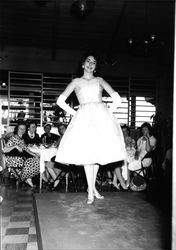 Fashion show at El Rancho, Santa Rosa, California, 1961