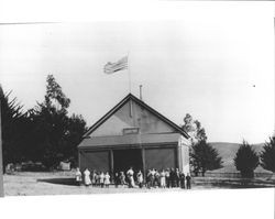 Unidentified rural school in the Petaluma area