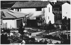 Unidentified Sonoma County neighborhood, late 1960s or early 1970s