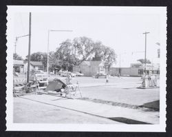 Looking southwest from the east side of Chinn Street to intersection of 4th Street and Montgomery and 4th and F St